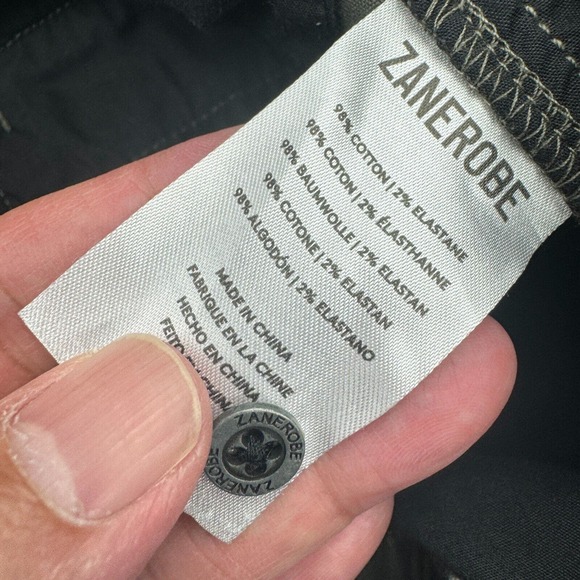 COPY - Zanerobe Shorts Men’s Size 32 Green Camo Pockets Drawstring Elastic Waist - Picture 5 of 8